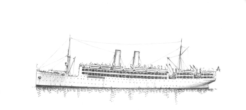 1934 - 'Gradisca' ex 'Gelria' (1913)